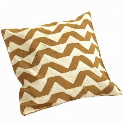 Bogolan jigzag cushion cover
