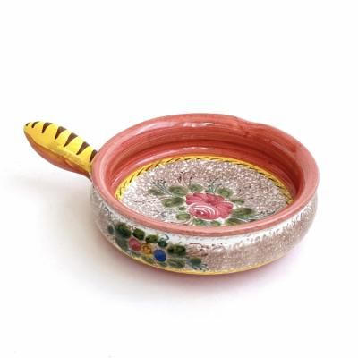 Vintage Ceramics Dish with handle "CAMA DERUTA ITALY"
