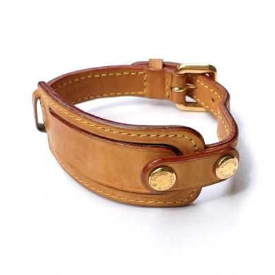 LOUIS VUITTON / Leather bracelet