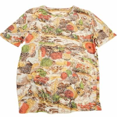 VINTAGE All-over pattern Tee "landscape"
