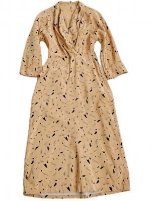 VINTAGE Geometric patterns dress