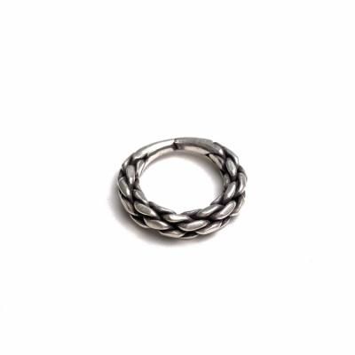 Karen silver ring "Chain Design"