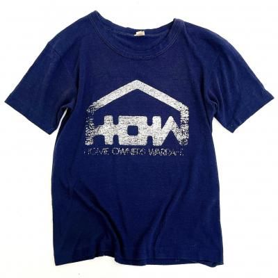 70's VINTAGE Tee "HOW"

