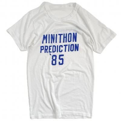 80's VINTAGE Tee "MINITHON PREDICTION '85"


