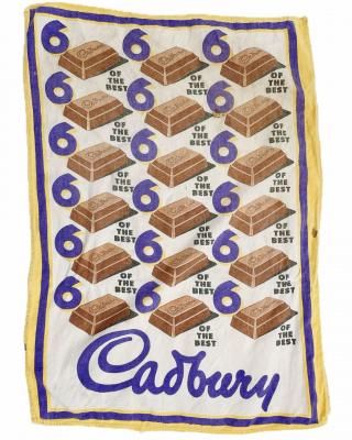 VINTAGE Fabric "Cadbury"