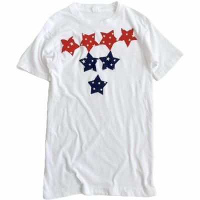 80's VINTAGE Tee "Patch Seven Star"
