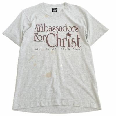 80~90's Vintage Tee "ambassadors for christ"
