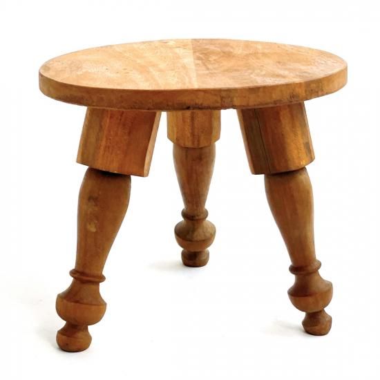 PILLAR WOOD STOOL - T I C O G / V E R I O