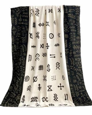 Bogolan bedspread