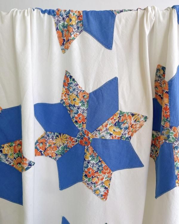 VINTAGE Patch quilt / 208×173cm - T I C O G / V E R I O