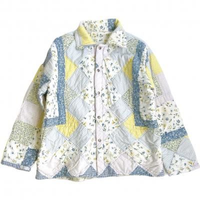 "Upcycle" VINTAGE patchwork fabric jacket 