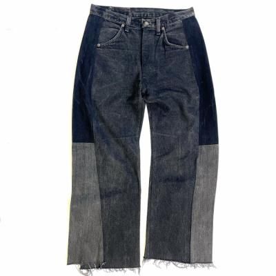 "Levi's" Patchwork Remake Denim Pants / Black 560