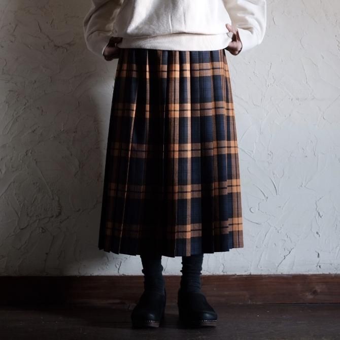 Charpentier de Vaisseau × O'NEIL OF DUBLIN ツイードプリーツ ...