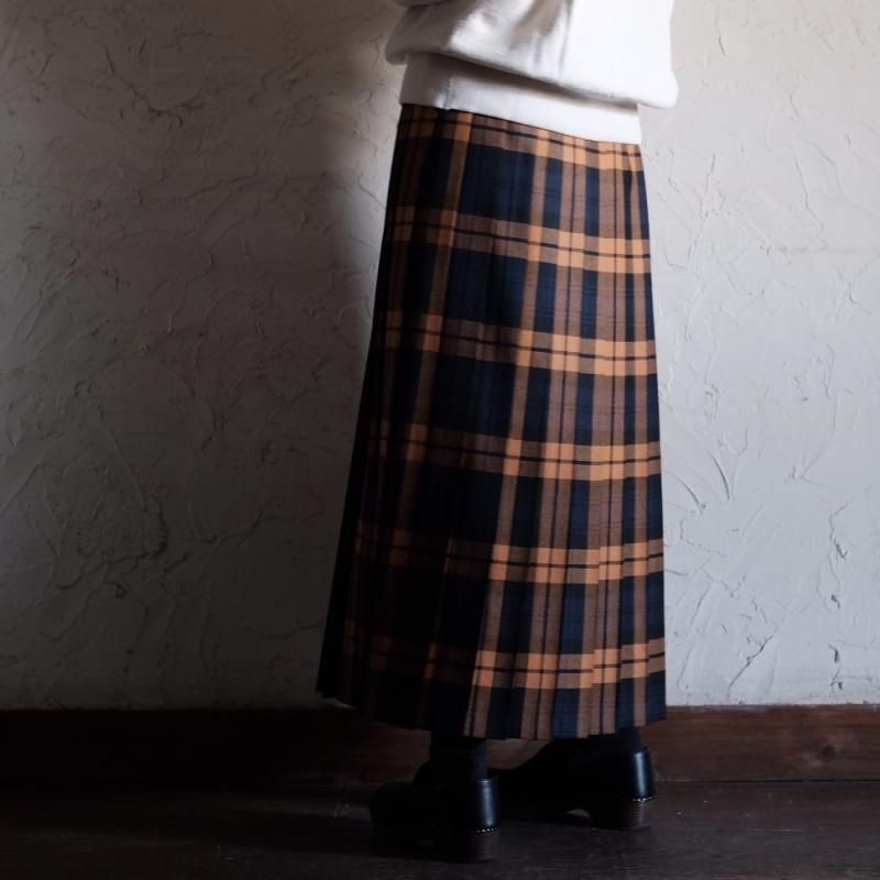 Charpentier de Vaisseau × O'NEIL OF DUBLIN ツイードプリーツ