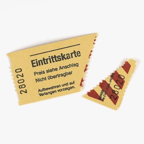 入場券 〈Eintrittskarten〉 Yellow 入場券 〈Eintrittskarten〉 Yellow