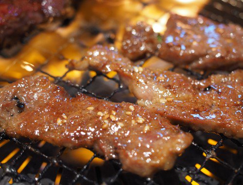 信州産牛味付焼肉用400g - 長野県中野市【肉の小泉屋】お持ち帰りでき