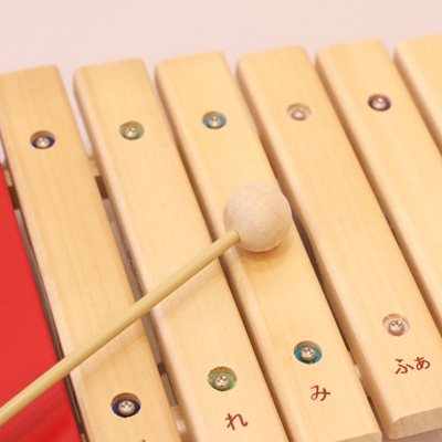 マイパーフェクトサイロフォン-KPキッズパーカッション シリーズ、お子様の初めての鍵盤打楽器としても人気の木琴です。