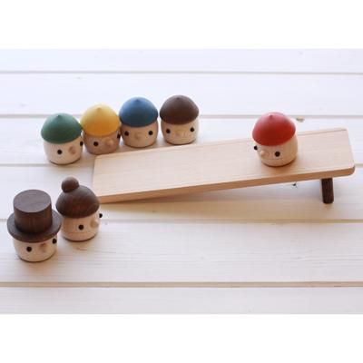 日本製】どんぐりころころ 木のおもちゃ