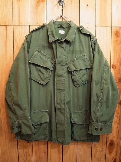 60s US Army Jungle Fatigue Jacket 2nd モデル - S.O used clothing 