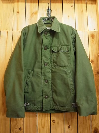 85s U.S.NAVY A-2 デッキジャケット sizeS - S.O used clothing Online