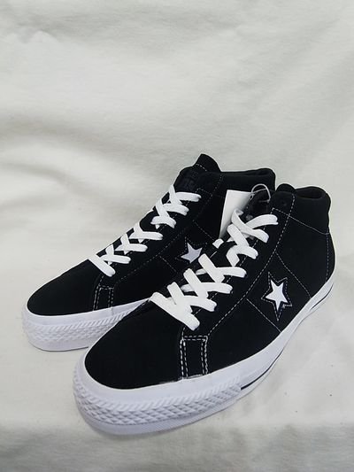 USA企画 CONVERSE CONS ONE STAR Mid Black Suede - S.O used clothing