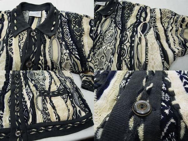 90s COOGI オーストラリア製 コットンニットカーディガン #4