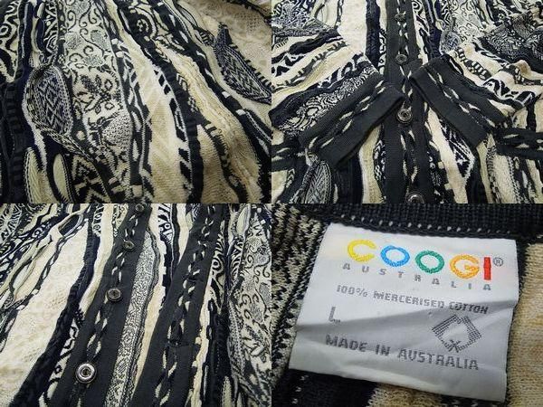 90s COOGI オーストラリア製 コットンニットカーディガン #4