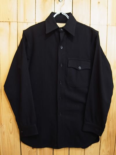 40s U.S NAVY 片ポケ Wool CPO Shirt - S.O used clothing Online shop