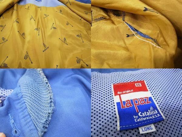 catalina / カタリーナ 】 ダービージャケット ” la paz jacket