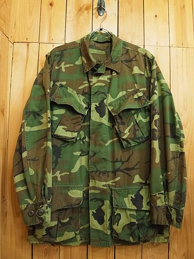 67s U.S.Army jungle fatigue jacket 3rd Type グリーンリーフ - S.O