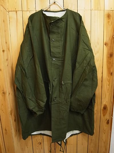 64s U.S.MILITARY GAS PROTECTIVE COAT（DEADSTOCK） - S.O used