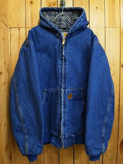 Carhartt Denim Active Jacket - S.O used clothing Online shop