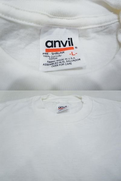 90s アメリカ製 ANVIL 無地 T-SHIRT （DEADSTOCK） - S.O used