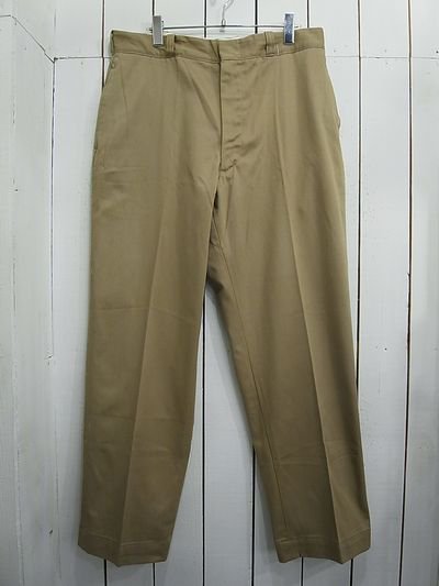 60s U.S.ARMY Chino Trousers （DEADSTOCK） - S.O used clothing 