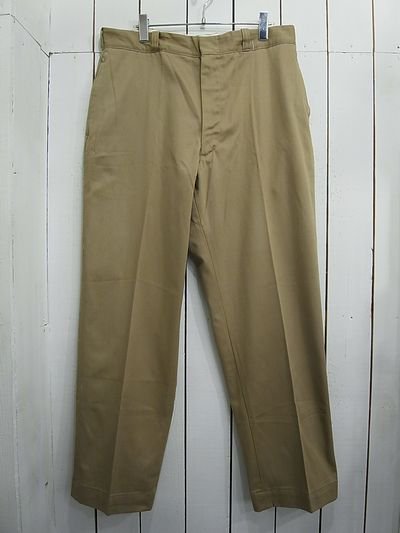 60s U.S.ARMY Chino Trousers （DEADSTOCK） - S.O used clothing