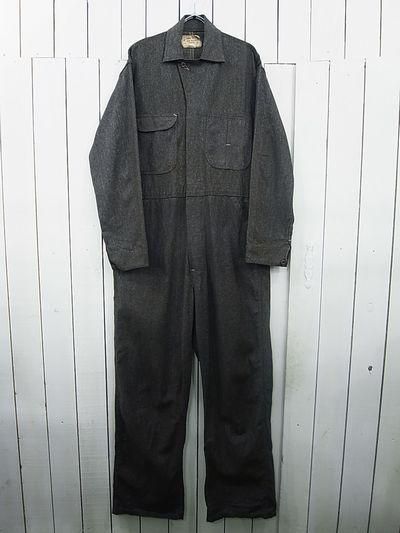 40s STAND-WEAR 黒シャン オールインワン(DEADSTOCK) - S.O used 