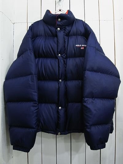 90s POLO SPORT DOWN JACKET - S.O used clothing Online shop
