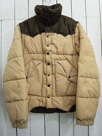 70s Powderhorn Mountaineering DOWN JACKET - S.O used clothing 