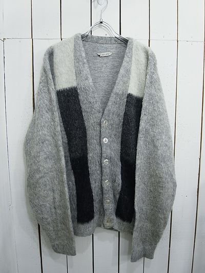 60s MOHAIR CARDIGAN - S.O used clothing Online shop