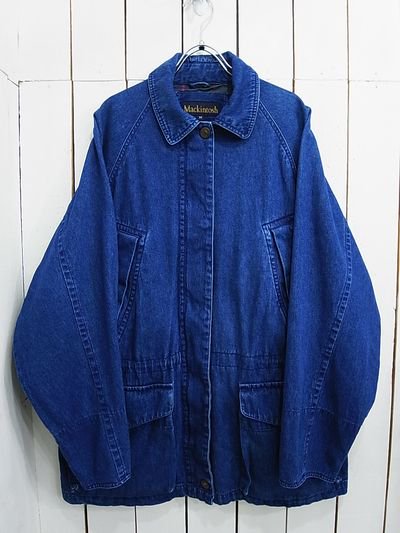 90s Mackintosh Denim Jacket - S.O used clothing Online shop