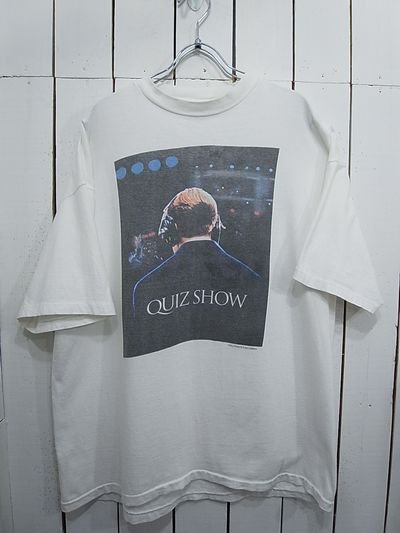 90s QUIZ SHOW Movie T-shirt - S.O used clothing Online shop