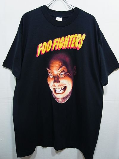 90s FOO FIGHTERS Tshirt(DEADSTOCK) - S.O used clothing Online shop