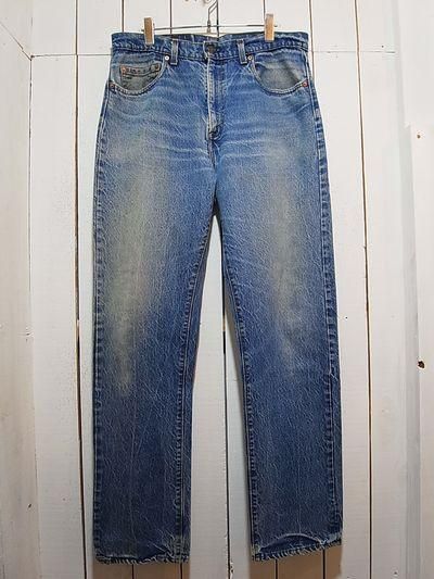 80s USA製 LEVI'S 505 黒カンヌキ Denim Pants - S.O used clothing