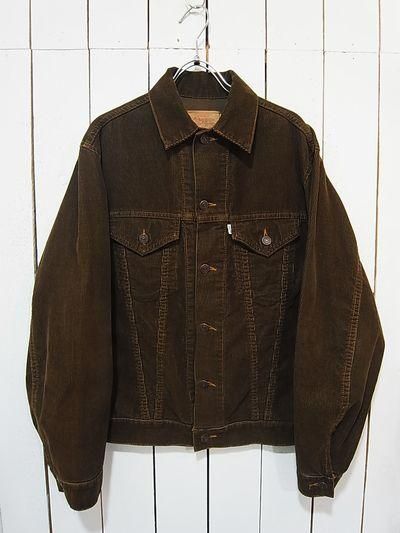 80s Levis 70505 Corduroy JACKET - S.O used clothing Online shop