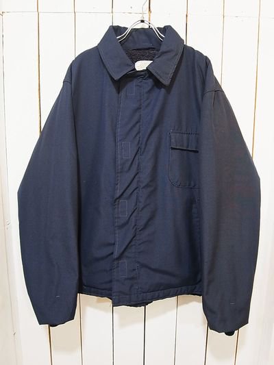 90s U.S.NAVY Aramid Deck Jacket - S.O used clothing Online shop