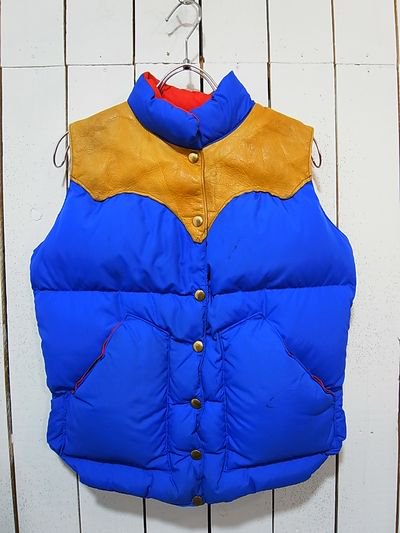 70s ROCKY MOUNTAIN Down Vest - S.O　used clothing Online shop