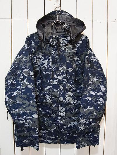 U.S.NAVY NWU Digital Camouflage GORE-TEX Parka - S.O used clothing