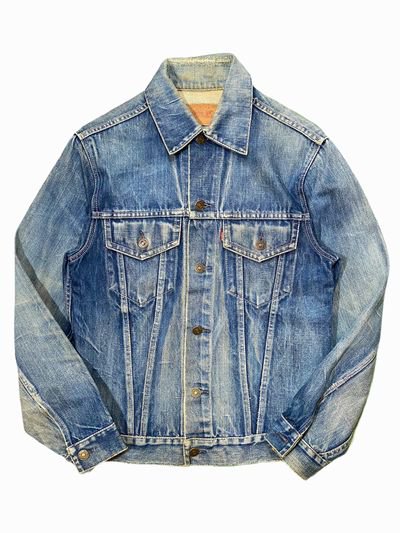 70s LEVI'S 70505 BIG E denim jacket - S.O used clothing Online shop