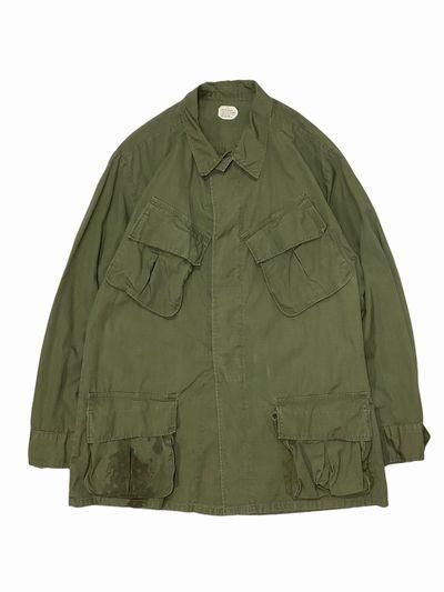 70s U.S.Army Jungle Fatigue Jacket 5th Type - S.O used clothing ...