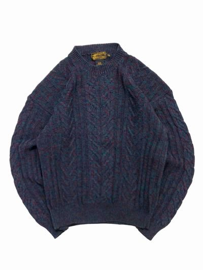80s Eddie Bauer Cotton Knit - S.O used clothing Online shop